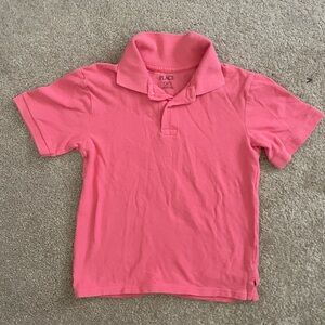 Children’s Place Salmon Polo Shirt (M)